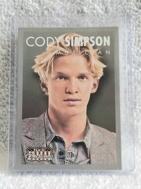 5/$20 Mint 2015 Panini Cody Simpson Musician Americana Card No. 67!!